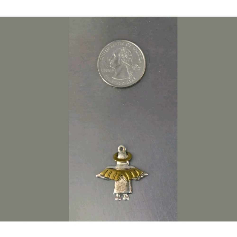 Silver Angel charm